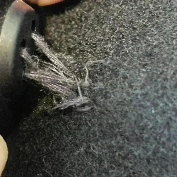 Vintage Woolrich double breasted Large man's navy blue peacoat - Picture 11 of 13